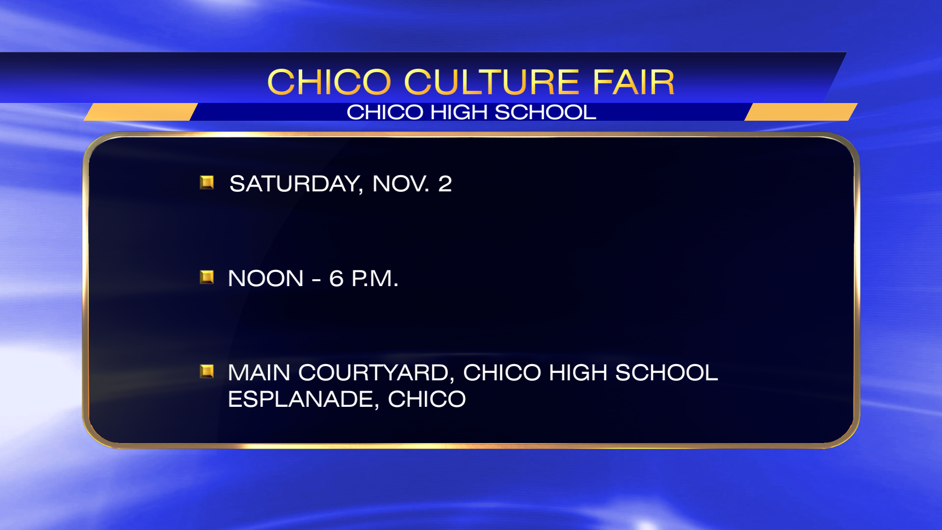 Chico Culture Fair